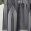Rideau simple occultant Mimimal Design noir et blanc III - Mid-Century-754759473