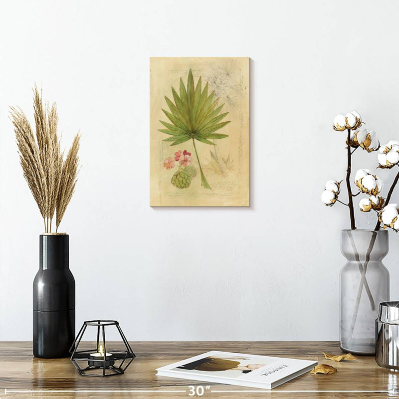 Botanical Journal I, 12" H x 8" W
