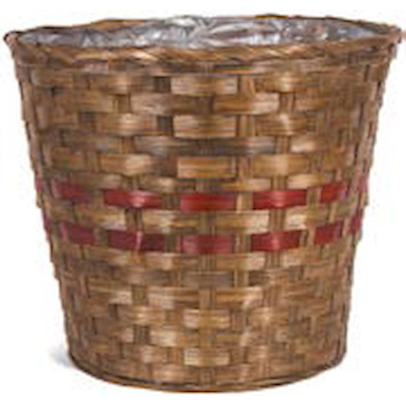 August Grove® Wicker Box, 10" H x 12" W x 12" D