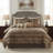 Polyester jacquard Comforter 7 Piece Set-125290256-125290257