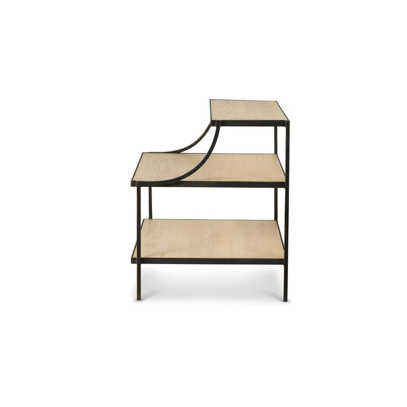 Open Sky Solid Wood End Table