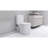 Upflush Toilet For Basement, 600W Macerating Toilet System With Powerful Dual Flush, Elongated 17.25 ADA Comfort, Softclose Seat, 3 Water Inlets Connect To Sink, Shower, White
