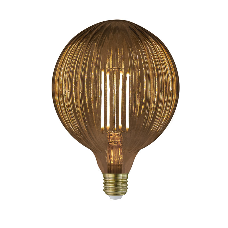 4W E27 LED Vintage Edison Globe Light Bulb Amber