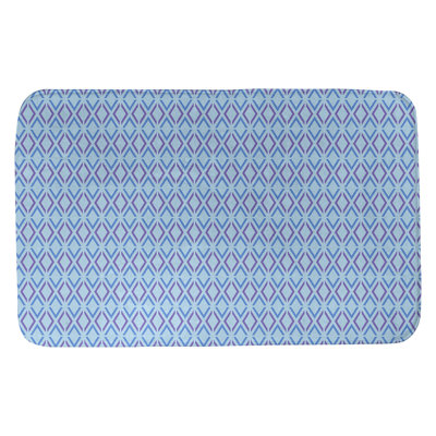 Tapis pour salle de bain diamants Leffel