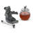 Woodland Creatures Ceramic / Porcelain and Glass Kitchen Canisters & Storage Jars Jar Canister - Set of 1
