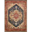 Serapi Handmade Wool Area Rug-130704651-130704663