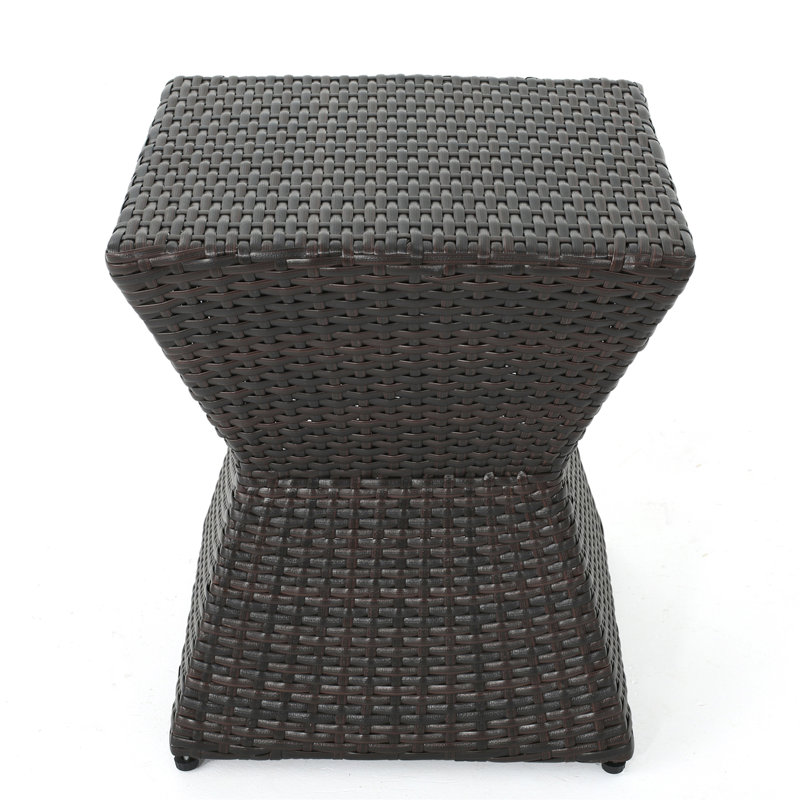 16 Outdoor Wicker End Table