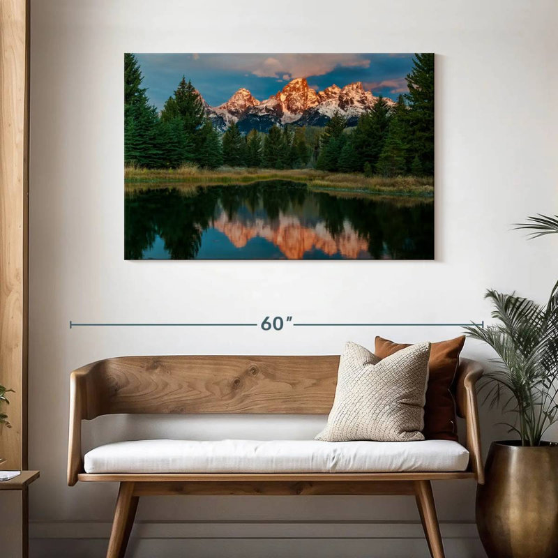 Alvord Grand Teton Sunset Peaks, H 30 po x l 45 po