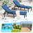 2 Pcs Weather-Resistance Rattan Wicker Patio Lounge Chair-561984236