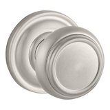 Traditional Passage Door Knob with Traditional Round Rose