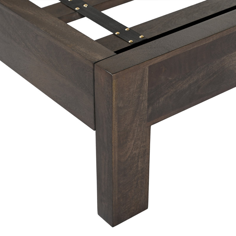 Jakarta Solid Wood Bed, Queen