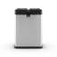 Steel Step On Multi-Compartment Rubbish & Recycling Bin - 36L