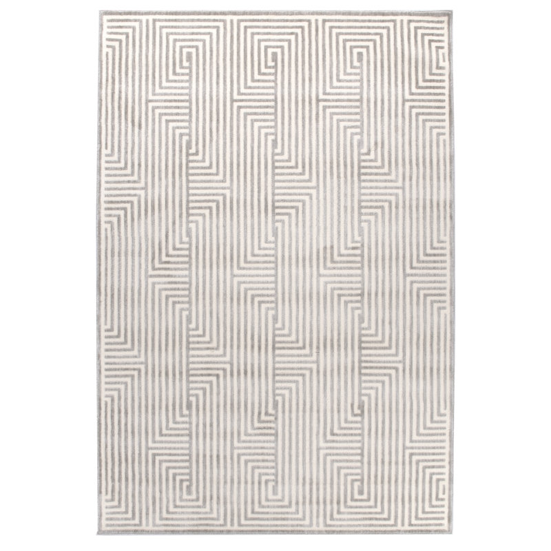Pillsbury Geometric Hand Woven Area Rug, Rectangle 155 x 230cm