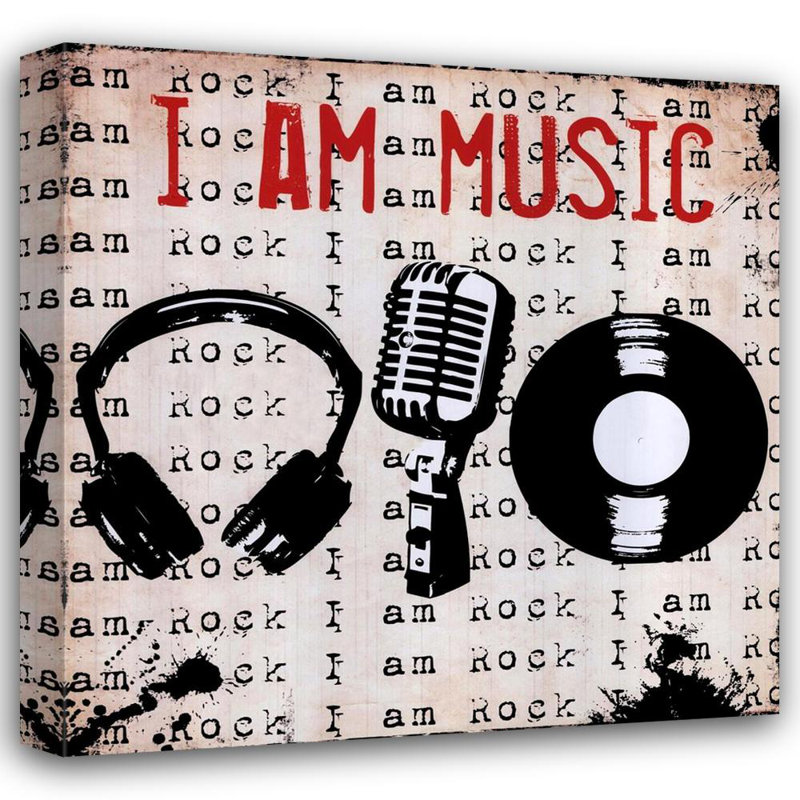 I Am Music, H 36 po x l 36 po