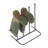 2 Pairs Boot Rack Stand