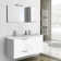 Brayden Studio® Hernandes 17.72'' White Vitreous China Rectangular Bathroom Sink with Overflow