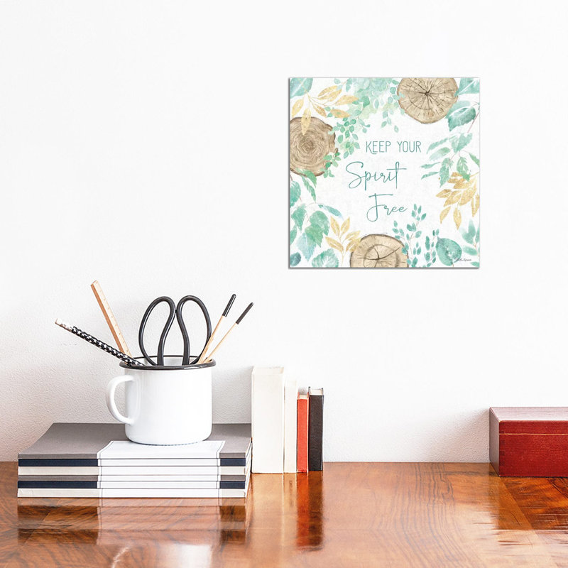 Natures Leaves V by Beth Grove - Wrapped Canvas Gallery-Wrapped Canvas Giclée, 30.48 cm H x 30.48 cm W