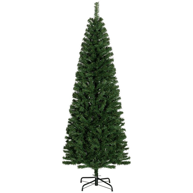 Arbre de Noël 6 pi HOMcom, H 6 pi, Vert
