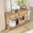 Zayer Rattan Entryway Table, 43" Console Table with Drawers, 2 Tier Sofa Table with Storage, Wooden Console Table for Entryway-1089253028