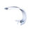 Robinet pour salle de bain Modern Waterfall - Robinet monotrou avec finition nickel