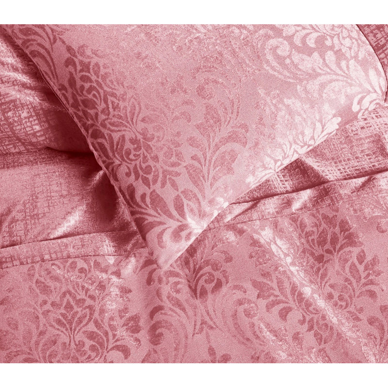 Duvet Cover, Pink, Double Duvet Cover + 2 Standard Pillowcases