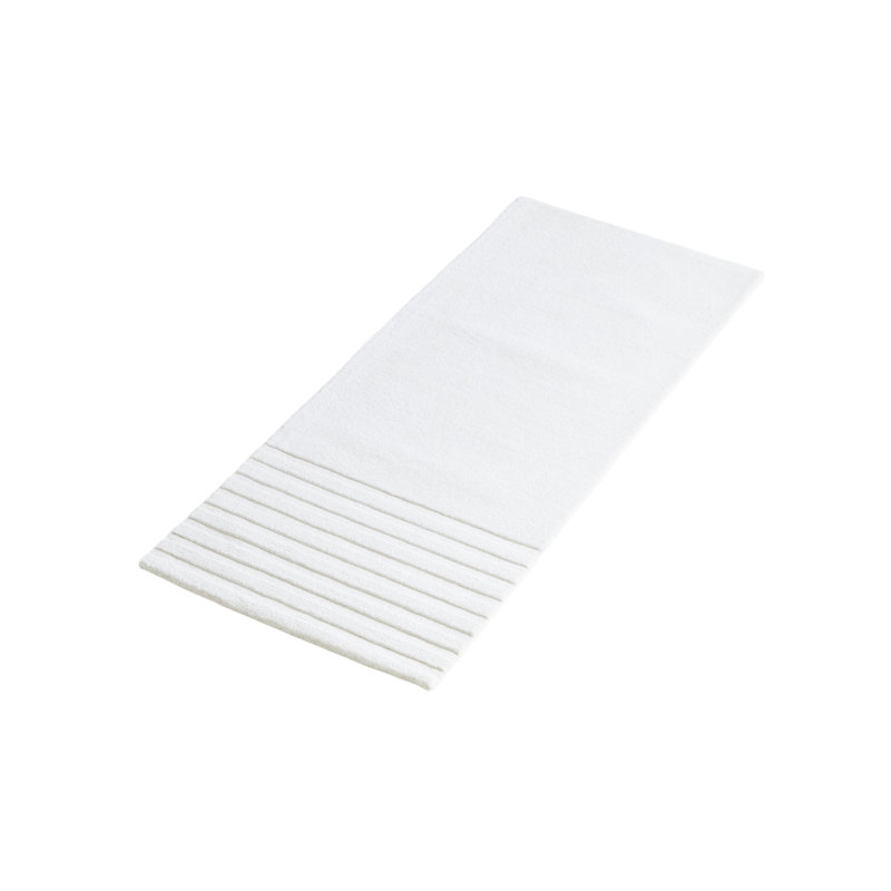 Off White Kyoto Rug, Runner 2'6" x 6'5"