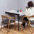 Multi-Functional Murphy Wall Table with Bookshelf – Space-Saving Foldable Table for Small Spaces, Tiny Homes & Caravans-88780596
