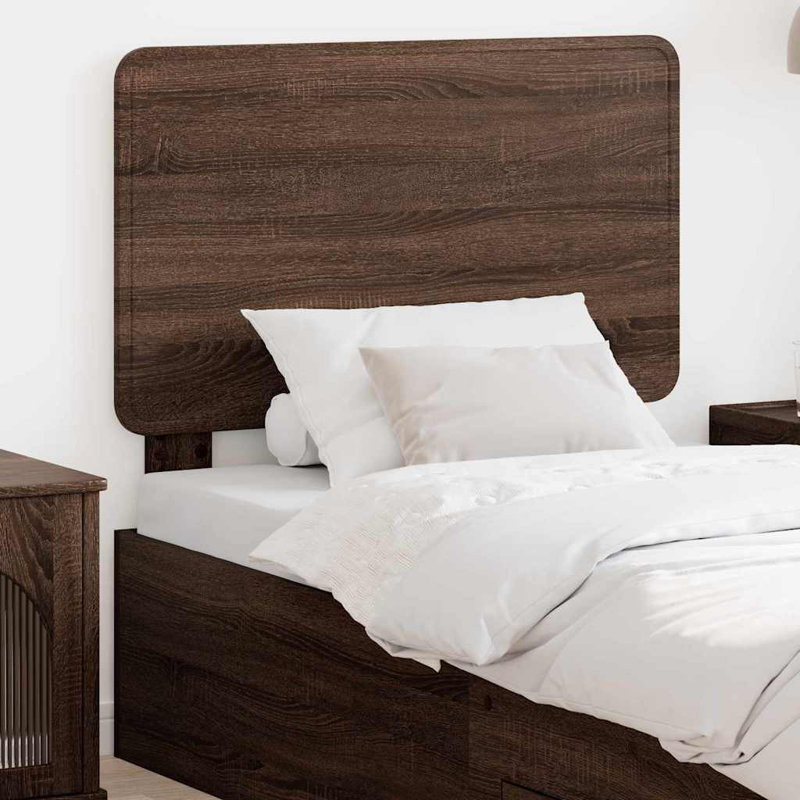Headboard, Brown Oak, UK Small Single - DE 75 x 190 cm
