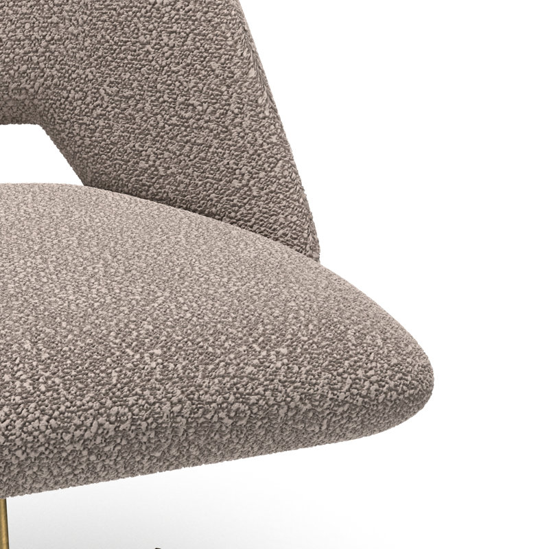 Chaise de travail Borrego, gris