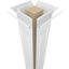 Ensemble de colonnes à double panneau surélevé en PVC Craftsman Classic Square-36090663