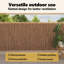 125 cm H x 400 cm W Border Fencing