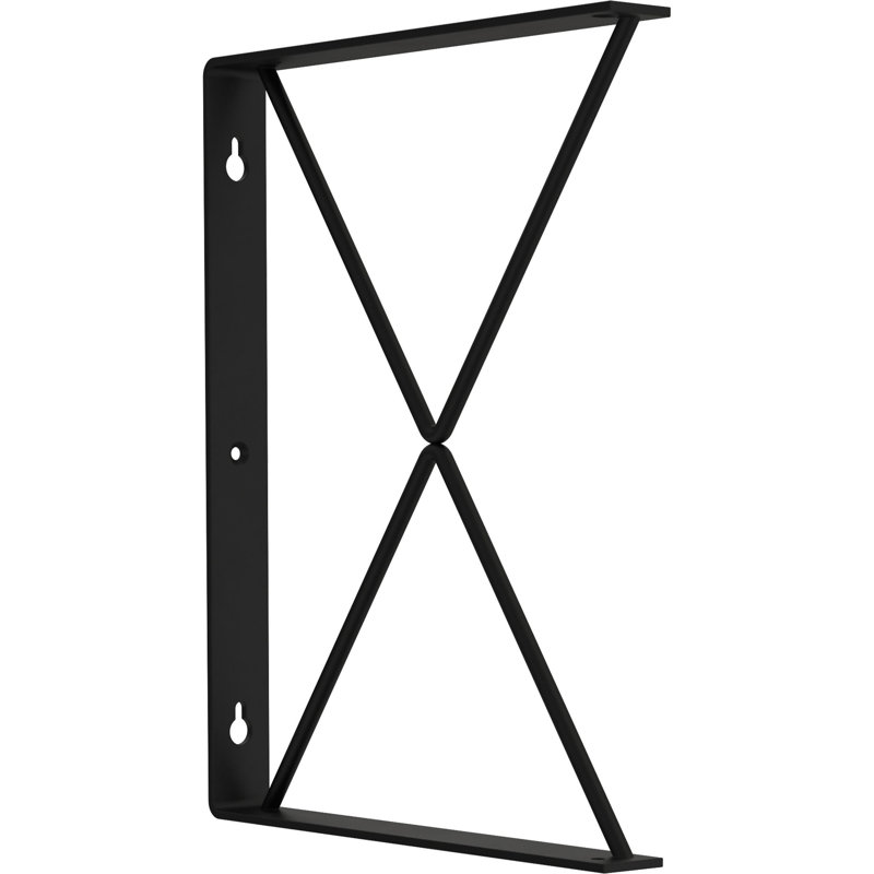 Wireframe Double Shelf Brackets