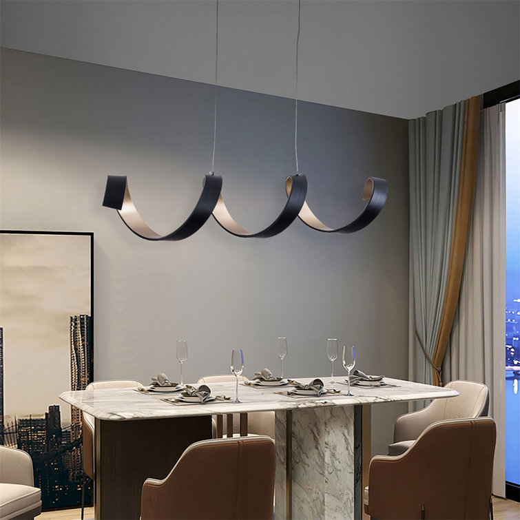 Oley 1-Light LED Geometric Chandelier