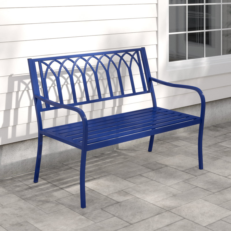 Banc de jardin Lehmann, Bleu