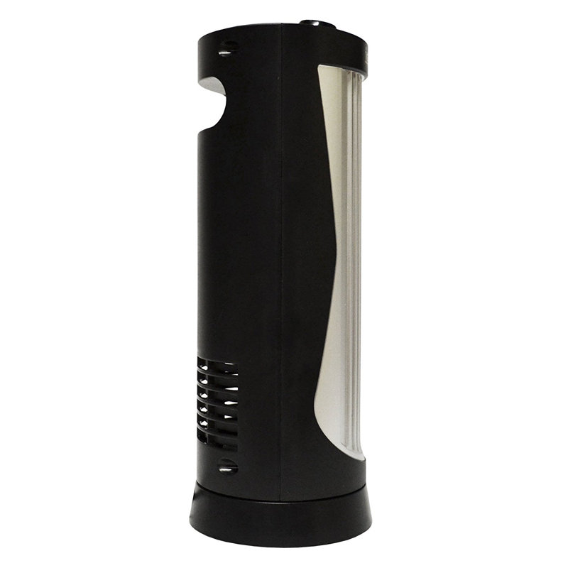 12 Inch Oscillating Mini Tower Fan, Black
