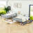 Wood Bunk Bed With 2 Drawers-1006383807-1006383792