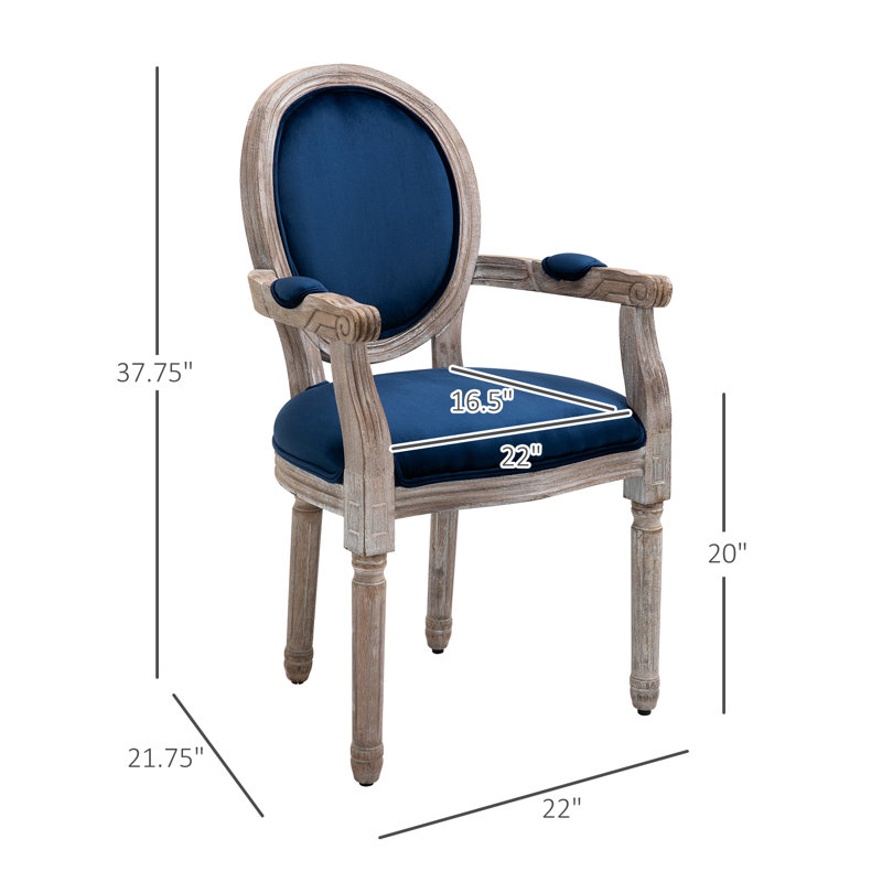 Fauteuil Etsel, Bleu