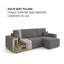 Rubeena 3 Seater Sofa Bed-920521221