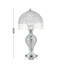 Livia 45cm Silver Table Lamp