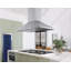 Zephyr Siena Pro 36 in. 1200 CFM Island Mount Range Hood with LED Lighting in Stainless Steel