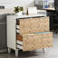 Armoire de rangement en bois, classeur avec tiroir-1109184885
