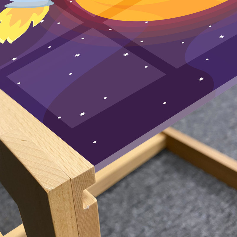 Jackelynn Trestle Coffee Table, 40cm H x 46.5cm W x 62cm D