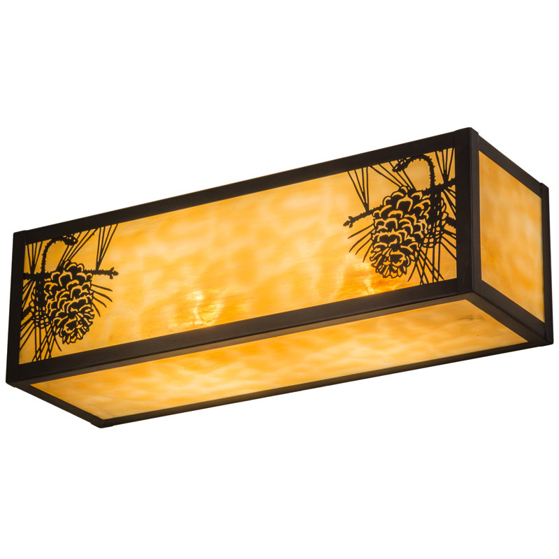 Rustic Lodge 2 - Light Bath Bar