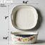 Petit plat de cuisson pour petite casserole en céramique, paquet de 2 (beige)