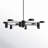 Bradon 11-Light Sputnik Modern Linear LED Chandelier