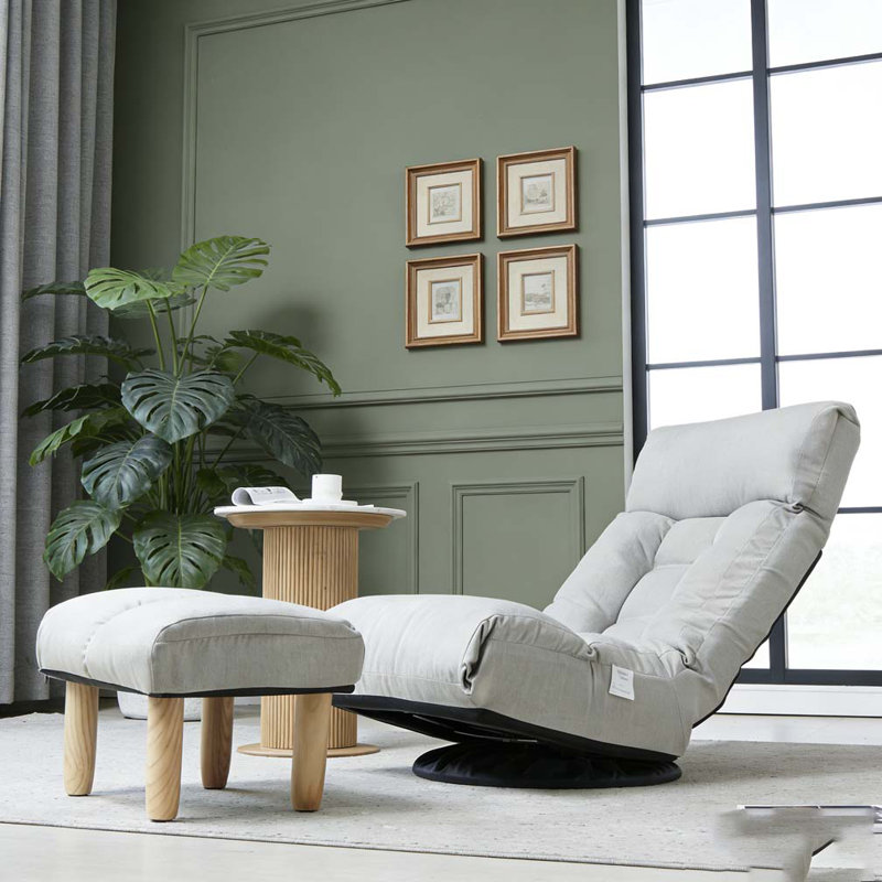 Fauteuil inclinable simple, Gris
