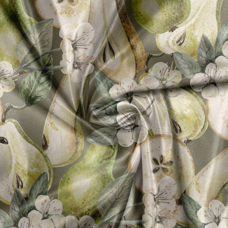 Semi Sheer Curtain Pair