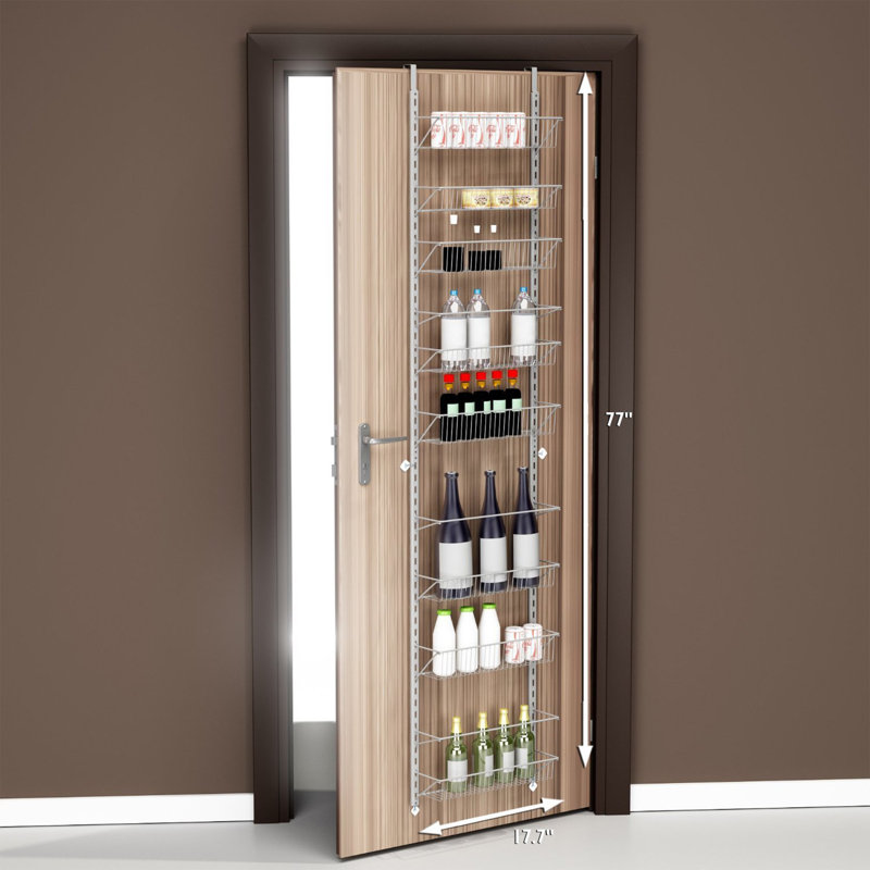 Metal Cabinet Door Organiser