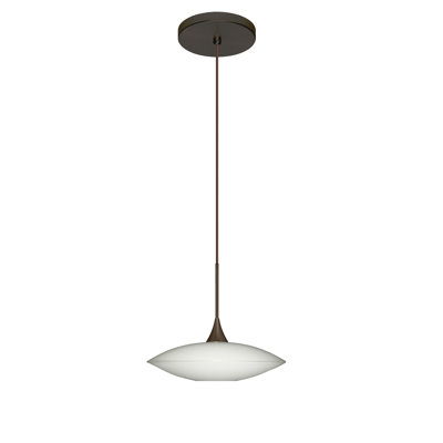 Luminaire suspendu géométrique 1 lumières simple Spazio