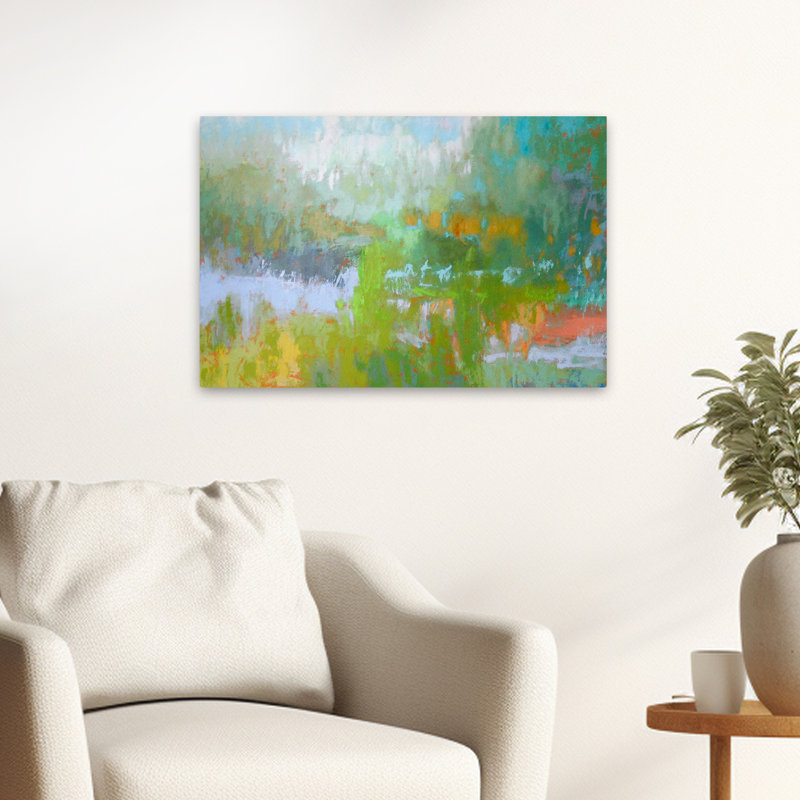 Southern Charm - Contemporary Landscapes Art, 16" H x 24" W